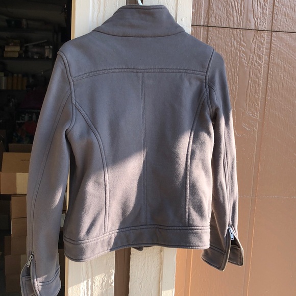 Gap Motorcycle Jacket Style Sweatshirt - Picture 5 of 5